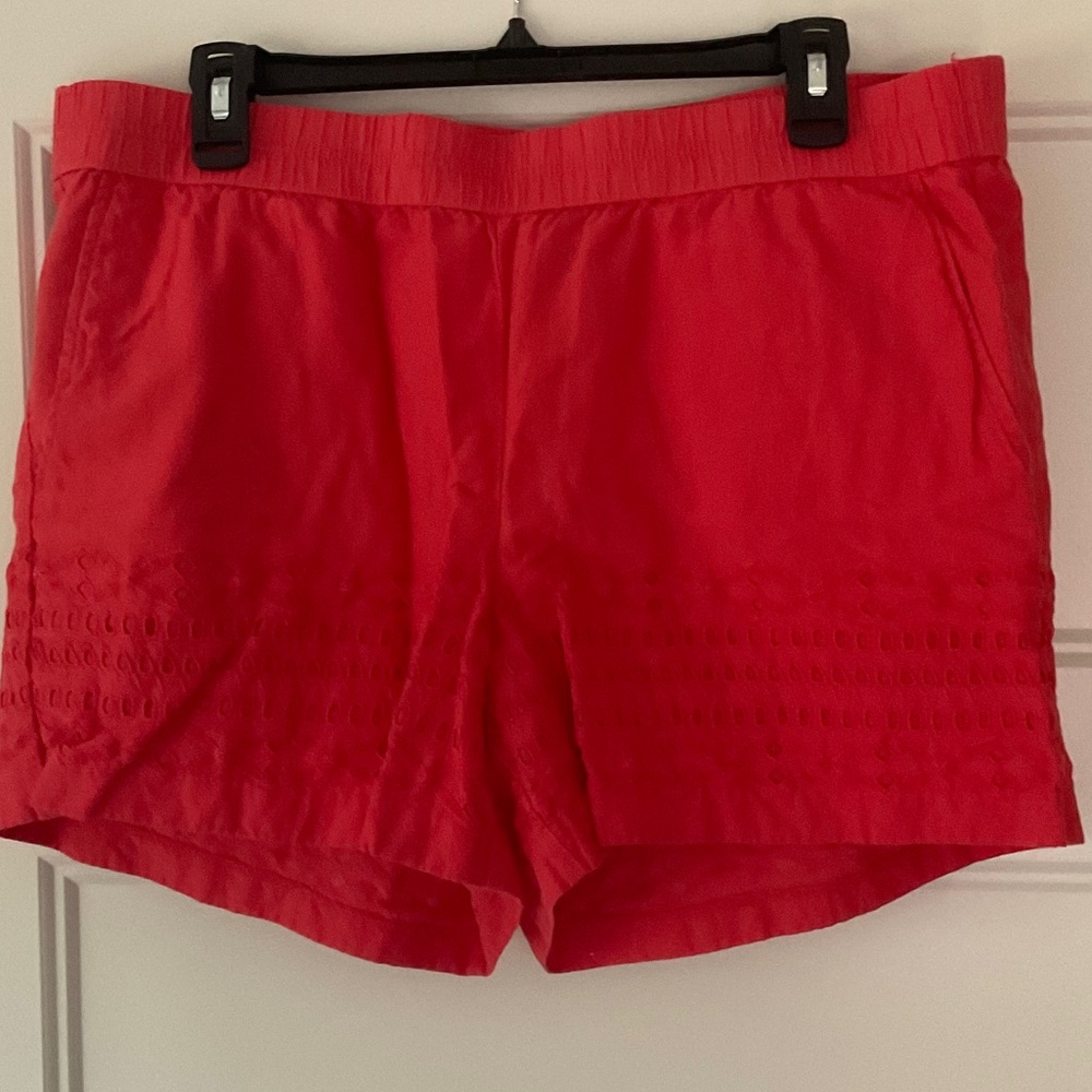 J. Crew Eyelit Shorts
